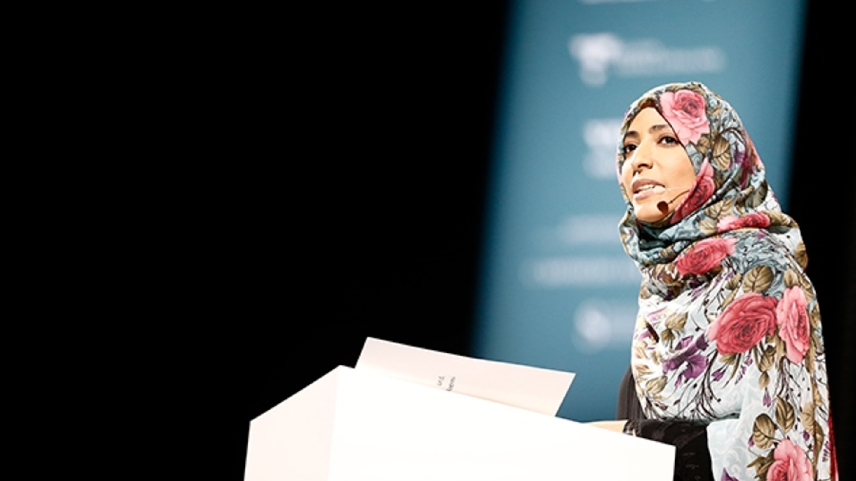 توكل كرمان بمحاضرة في السويد: الربيع العربي سيصل إلى كل دول المنطقة
